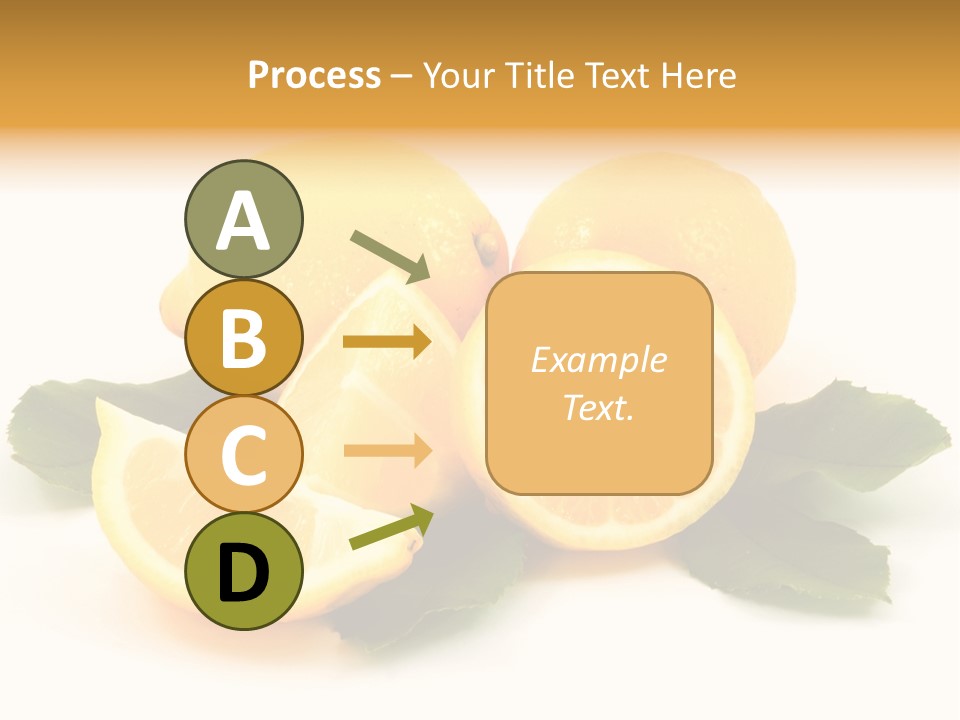 Food Half Slice PowerPoint Template