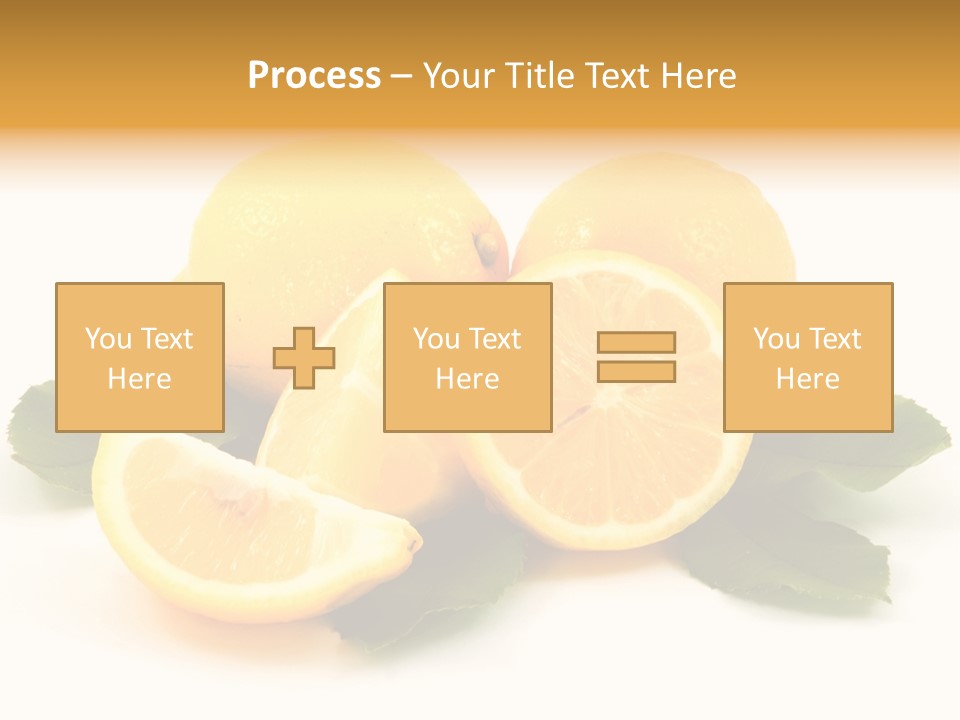 Food Half Slice PowerPoint Template