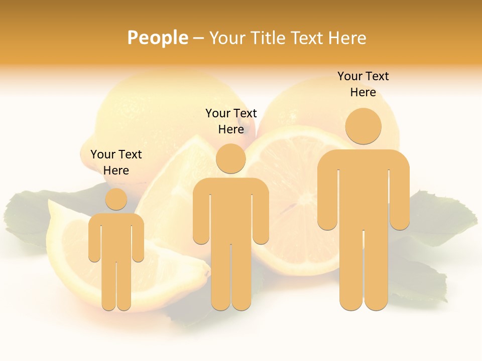 Food Half Slice PowerPoint Template