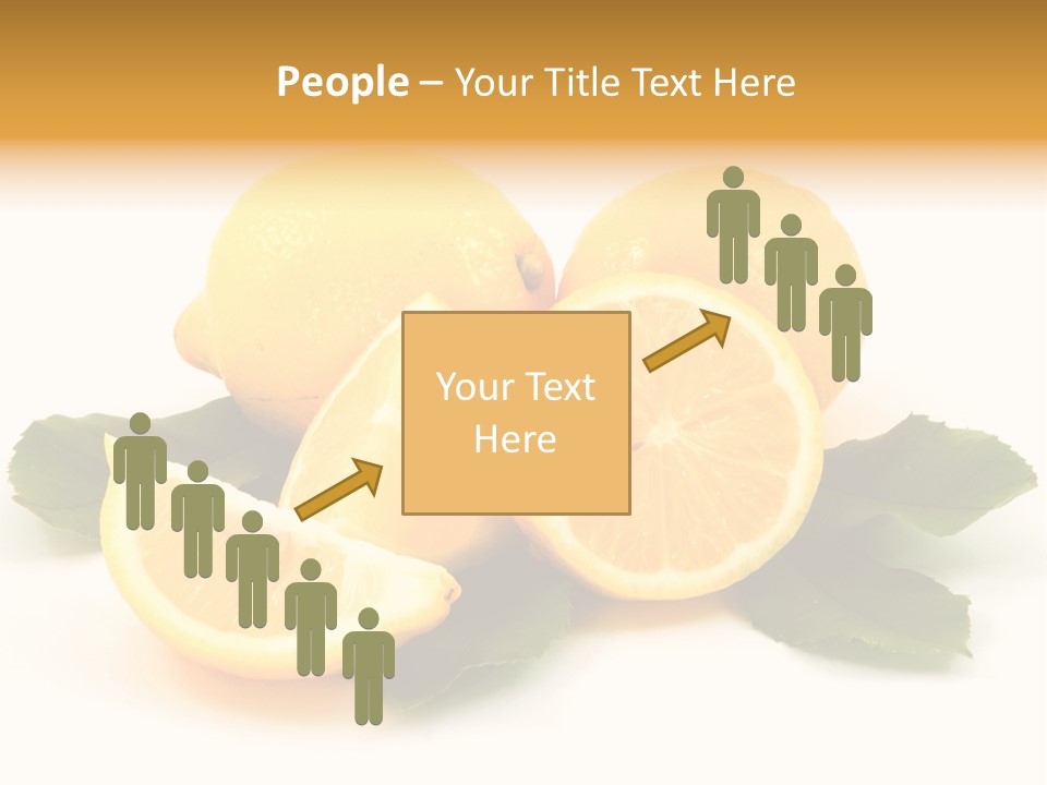 Food Half Slice PowerPoint Template