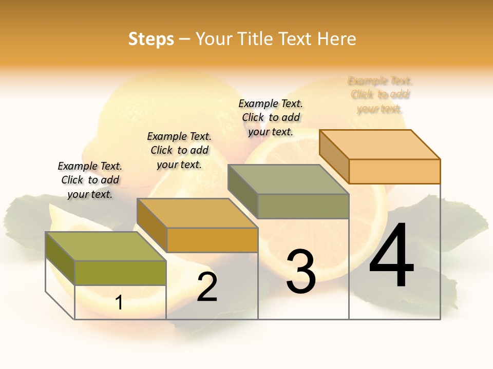 Food Half Slice PowerPoint Template