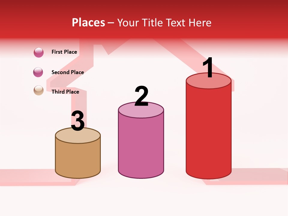 Market Red Sale PowerPoint Template