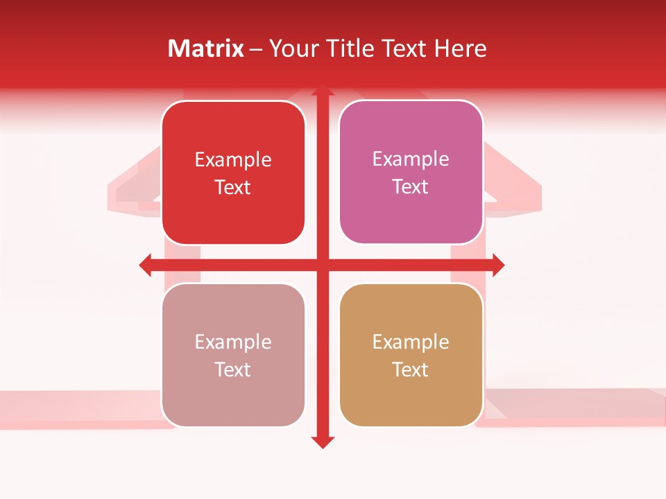 Market Red Sale PowerPoint Template