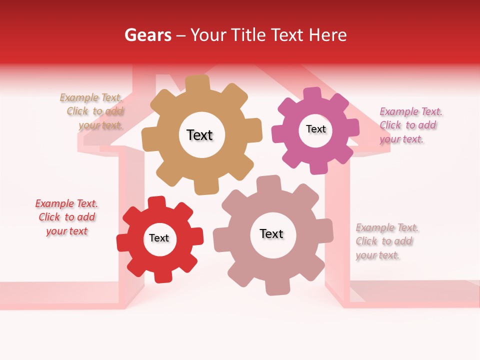 Market Red Sale PowerPoint Template