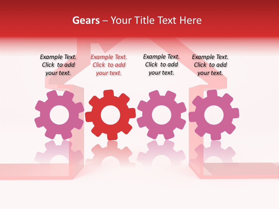 Market Red Sale PowerPoint Template
