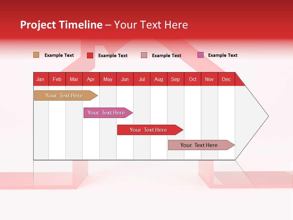 Market Red Sale PowerPoint Template