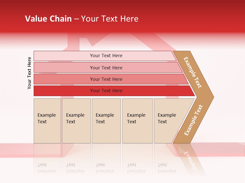 Market Red Sale PowerPoint Template