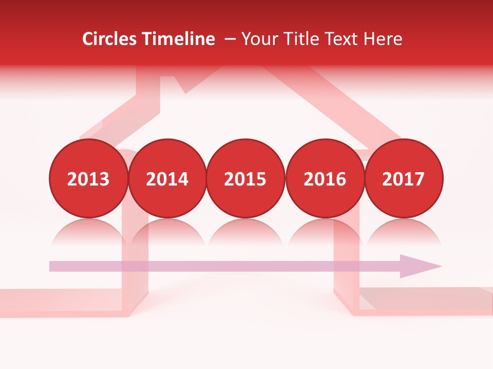 Market Red Sale PowerPoint Template