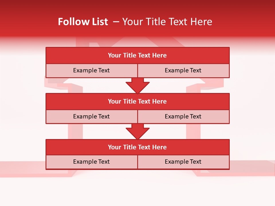 Market Red Sale PowerPoint Template