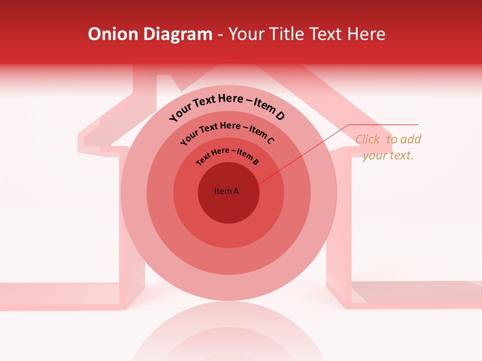 Market Red Sale PowerPoint Template