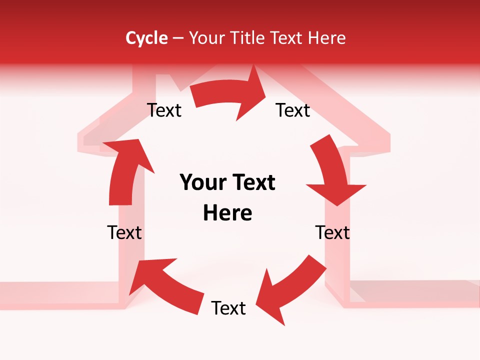 Market Red Sale PowerPoint Template