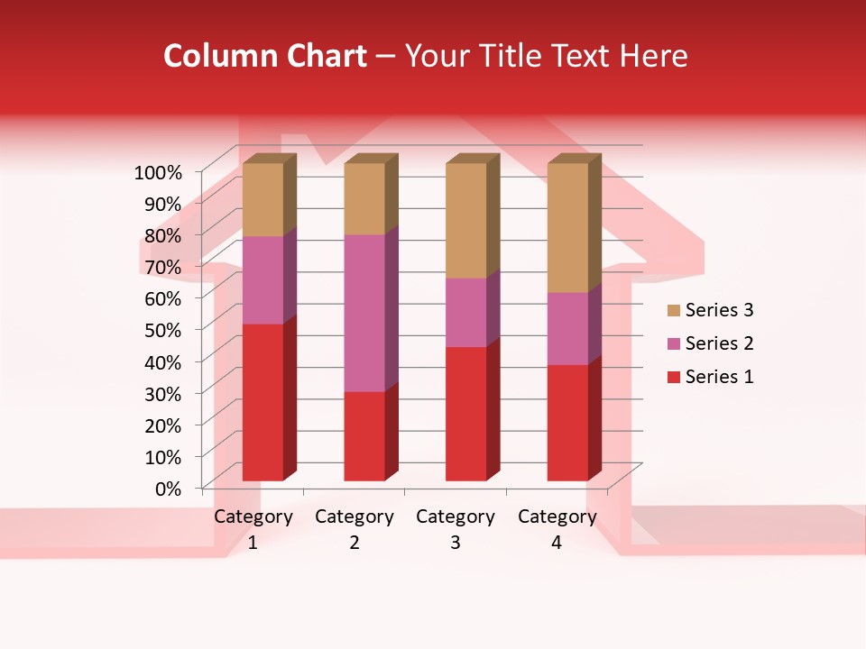 Market Red Sale PowerPoint Template