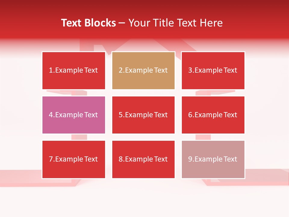 Market Red Sale PowerPoint Template