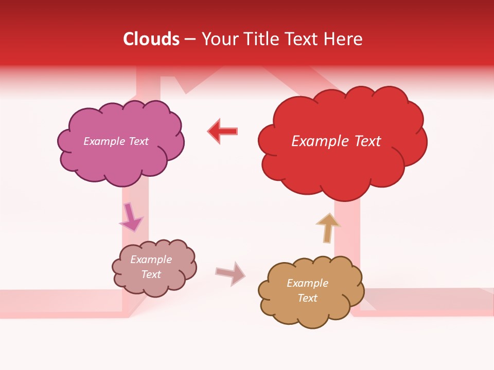 Market Red Sale PowerPoint Template