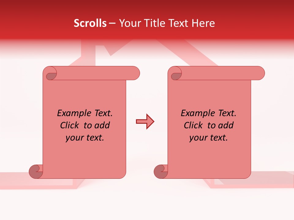 Market Red Sale PowerPoint Template