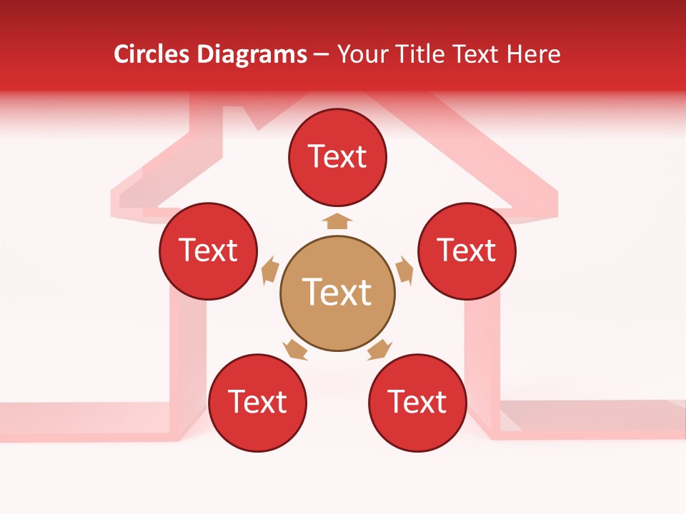 Market Red Sale PowerPoint Template