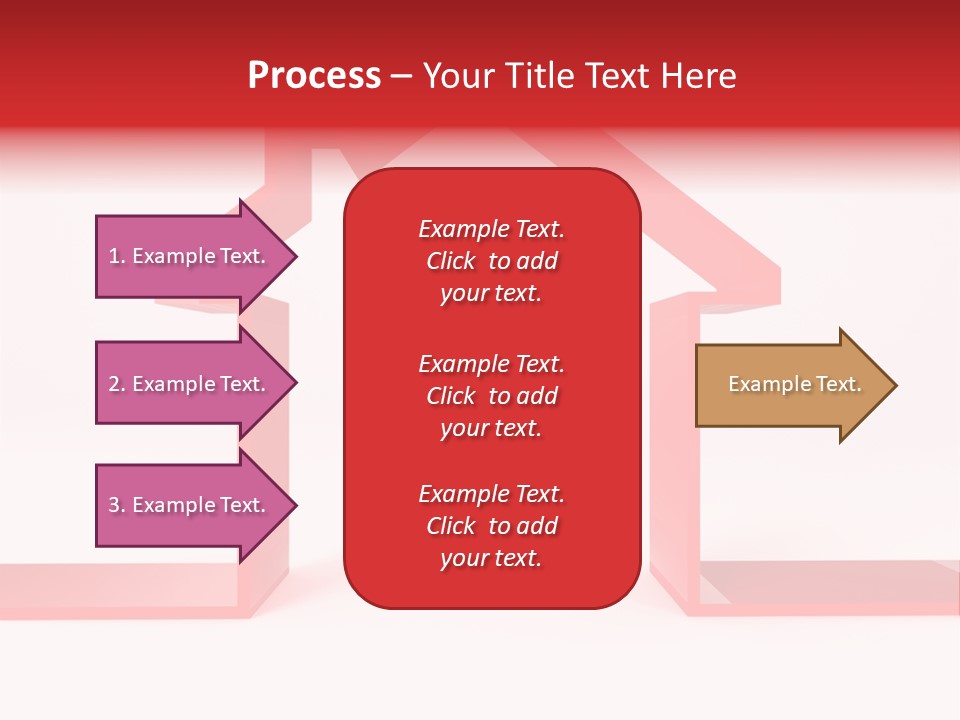 Market Red Sale PowerPoint Template