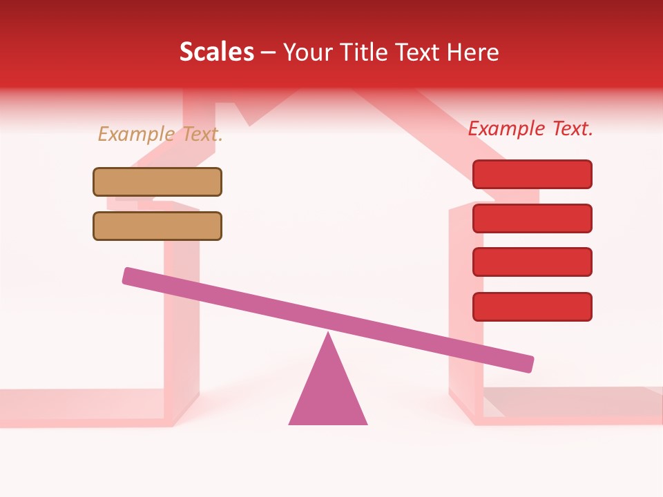 Market Red Sale PowerPoint Template