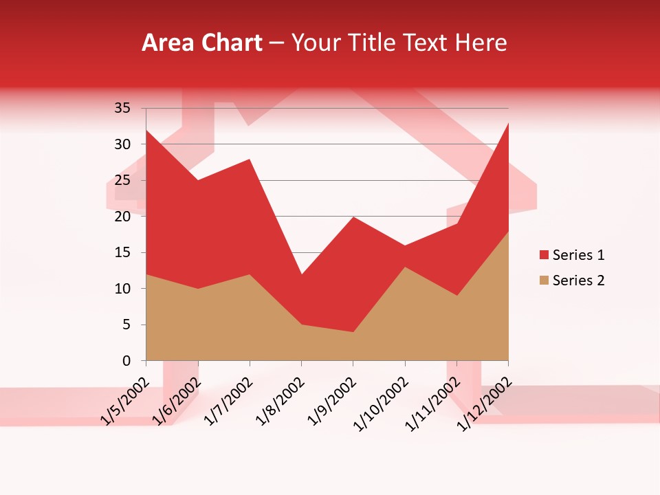 Market Red Sale PowerPoint Template