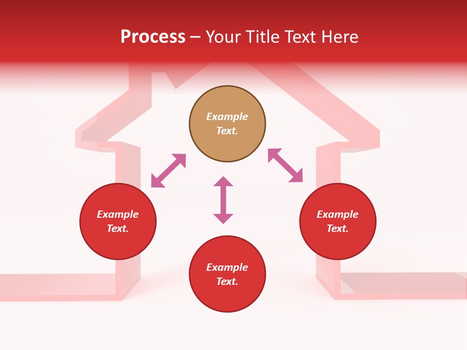 Market Red Sale PowerPoint Template