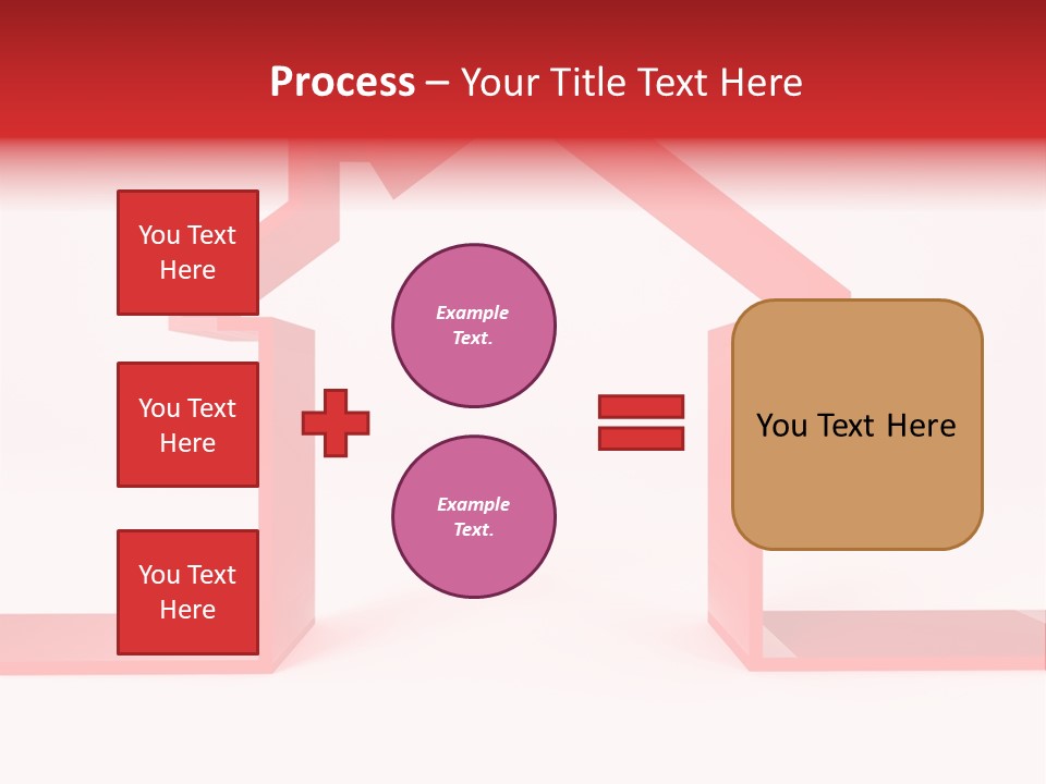 Market Red Sale PowerPoint Template