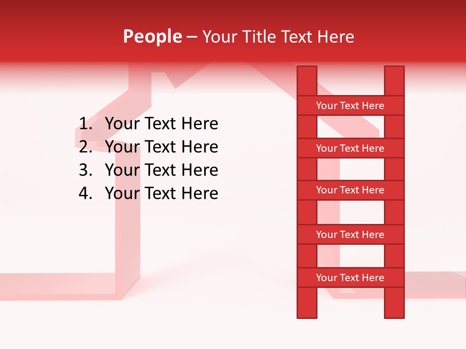 Market Red Sale PowerPoint Template