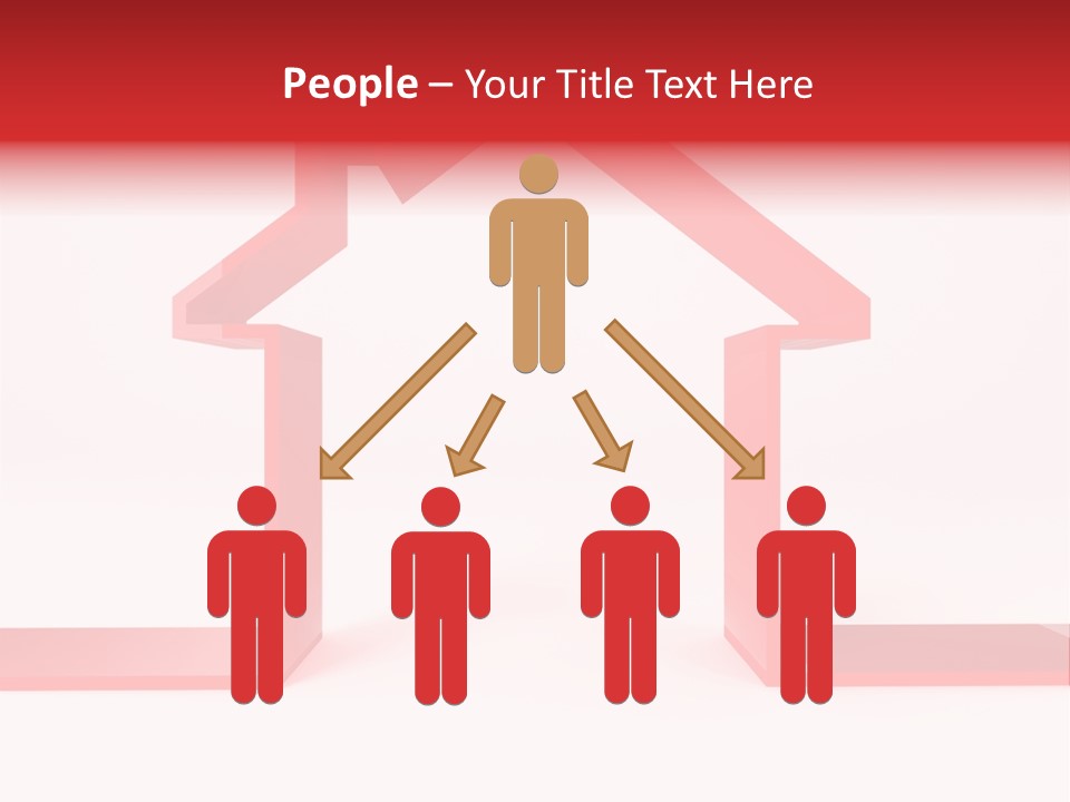 Market Red Sale PowerPoint Template