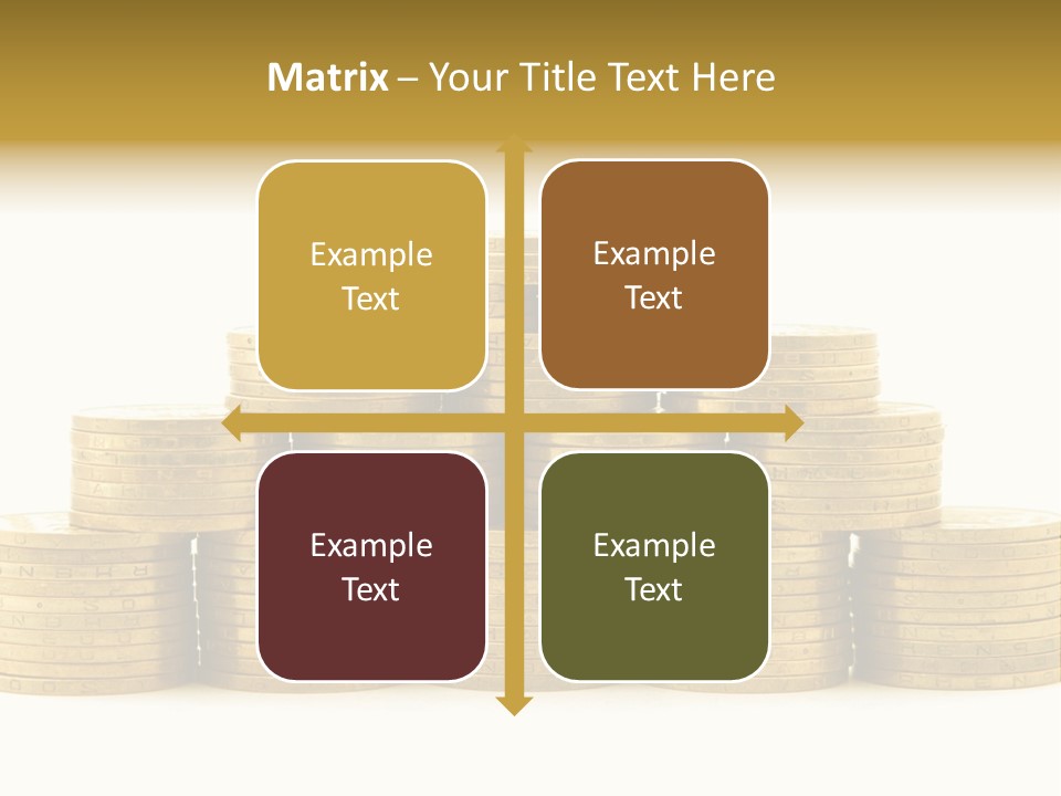 Coin Money Making PowerPoint Template