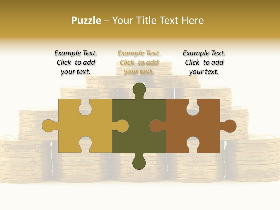 Coin Money Making PowerPoint Template