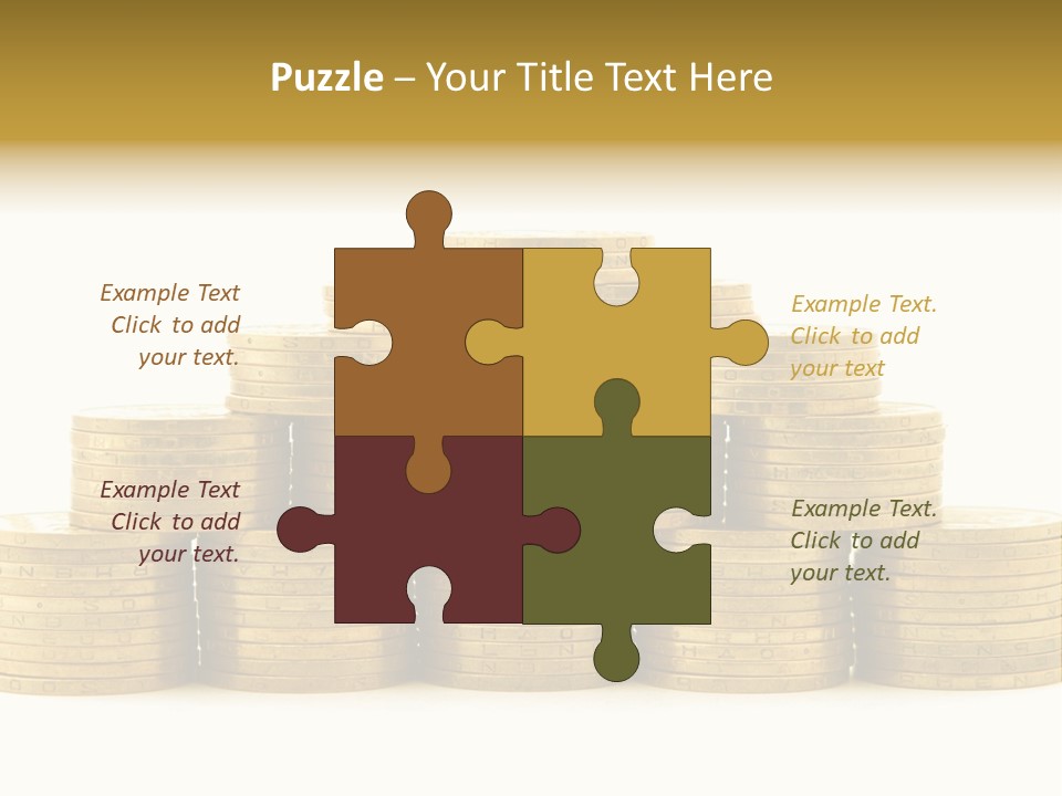 Coin Money Making PowerPoint Template