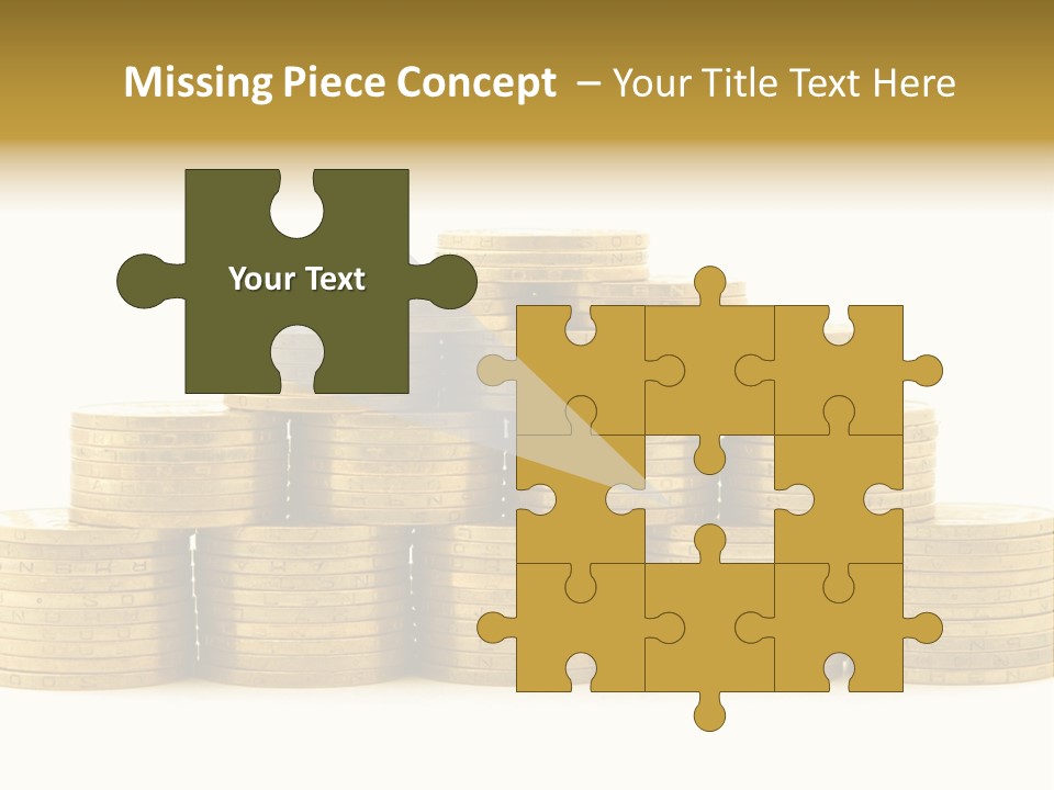 Coin Money Making PowerPoint Template