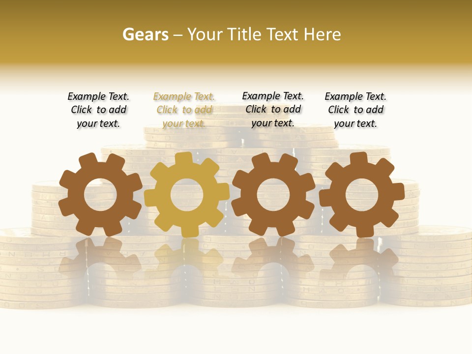 Coin Money Making PowerPoint Template