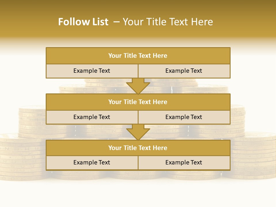 Coin Money Making PowerPoint Template