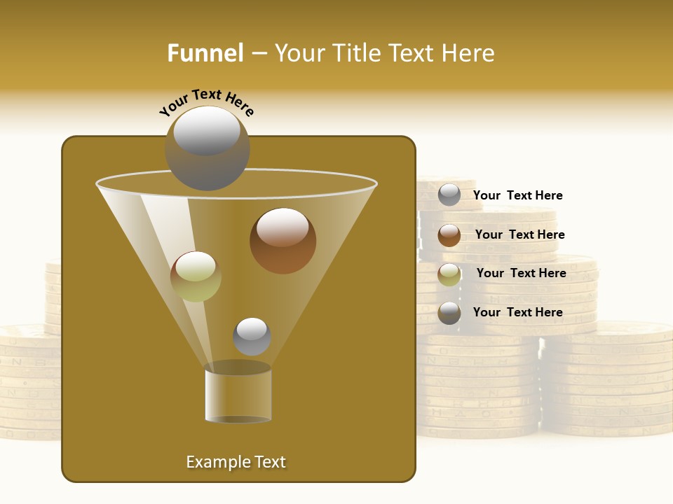 Coin Money Making PowerPoint Template