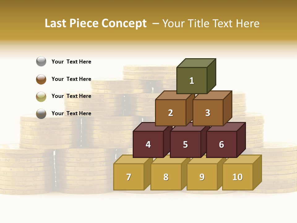 Coin Money Making PowerPoint Template