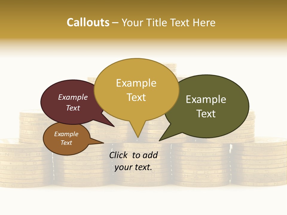 Coin Money Making PowerPoint Template
