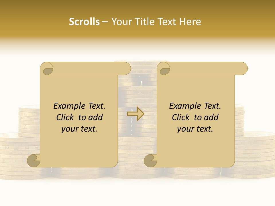 Coin Money Making PowerPoint Template