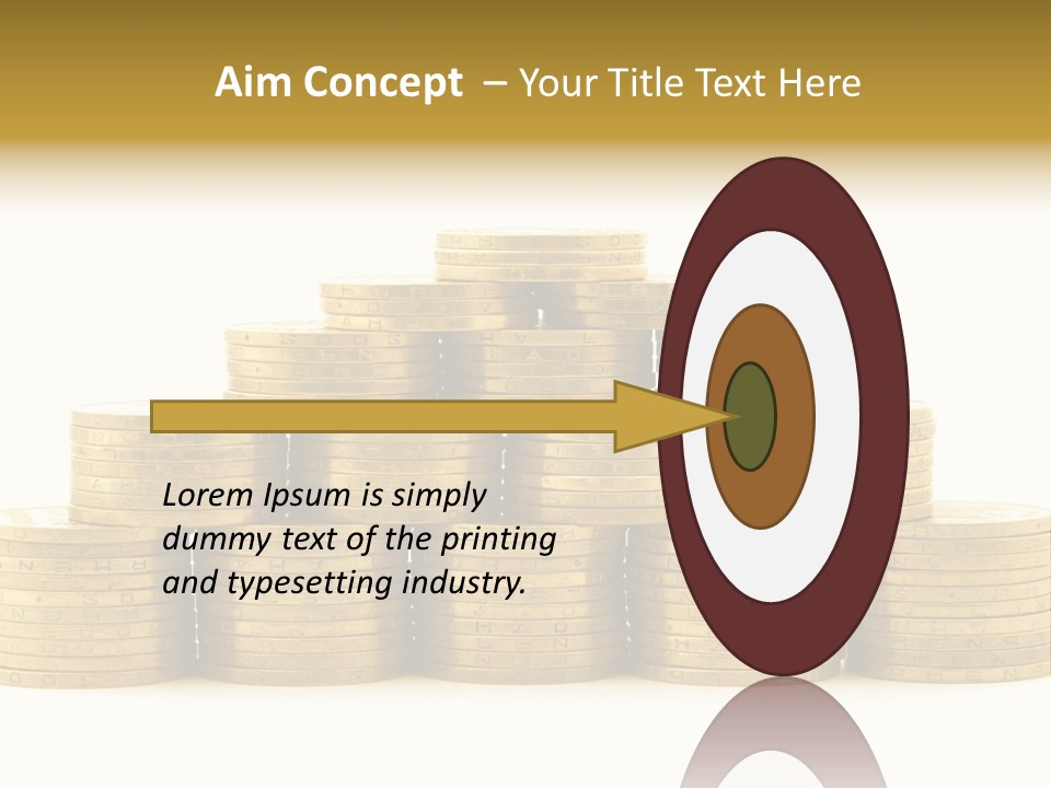 Coin Money Making PowerPoint Template