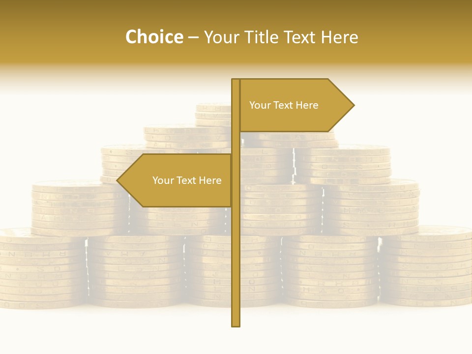 Coin Money Making PowerPoint Template
