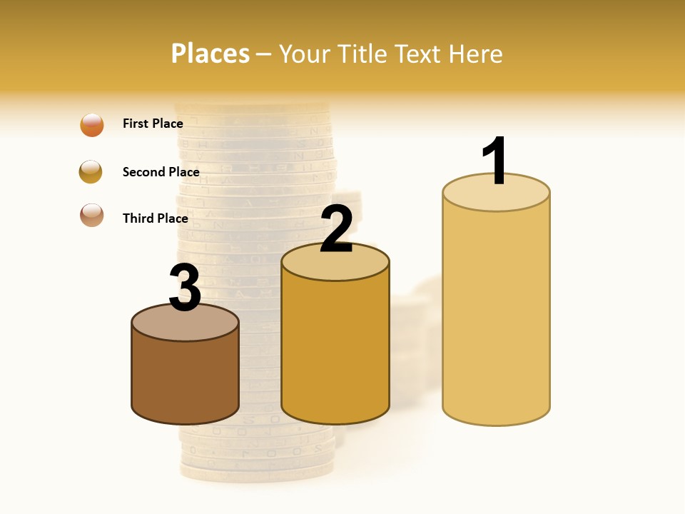Bank Currency Achievement PowerPoint Template