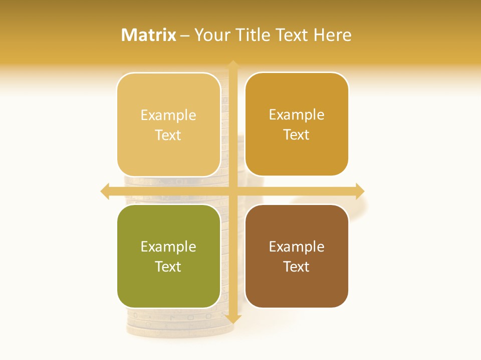 Bank Currency Achievement PowerPoint Template
