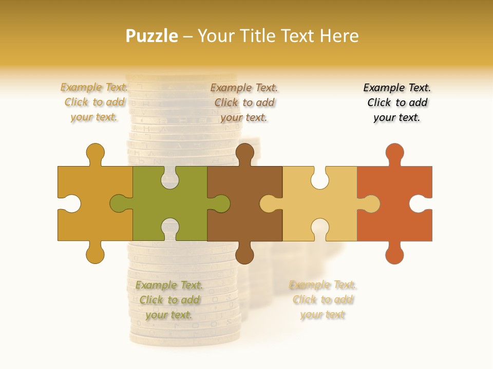 Bank Currency Achievement PowerPoint Template