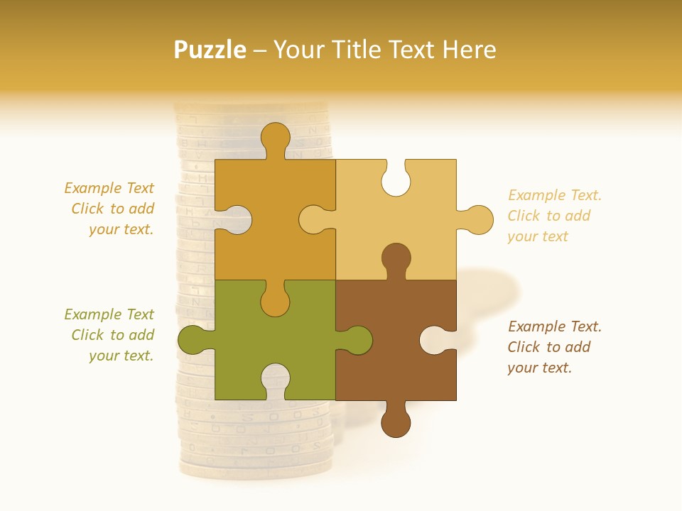 Bank Currency Achievement PowerPoint Template