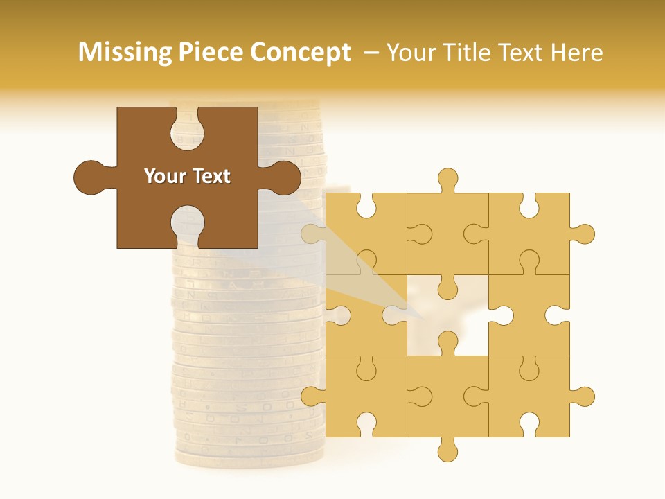 Bank Currency Achievement PowerPoint Template