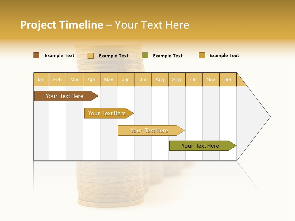 Bank Currency Achievement PowerPoint Template