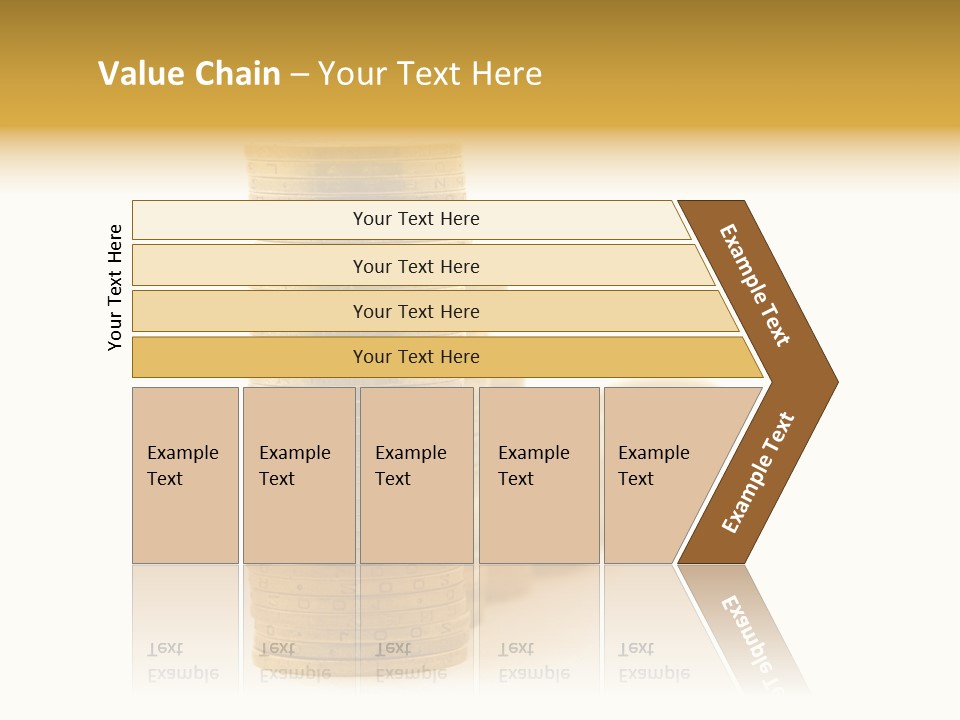Bank Currency Achievement PowerPoint Template