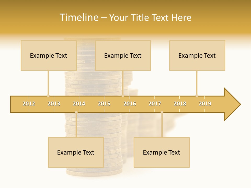 Bank Currency Achievement PowerPoint Template