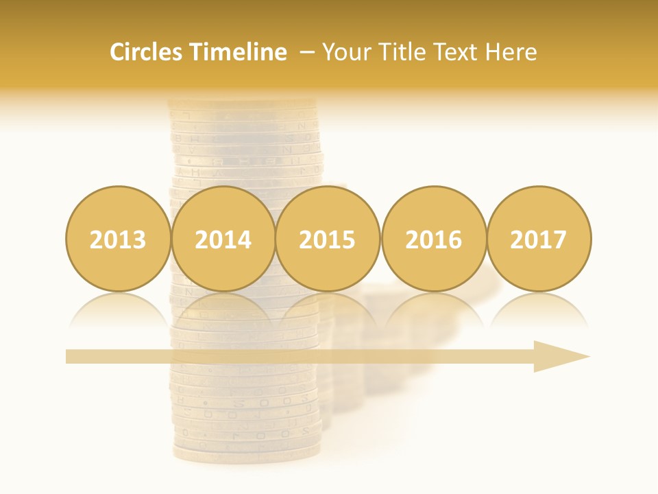 Bank Currency Achievement PowerPoint Template