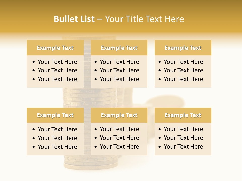 Bank Currency Achievement PowerPoint Template