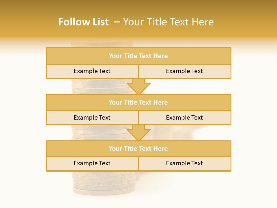 Bank Currency Achievement PowerPoint Template